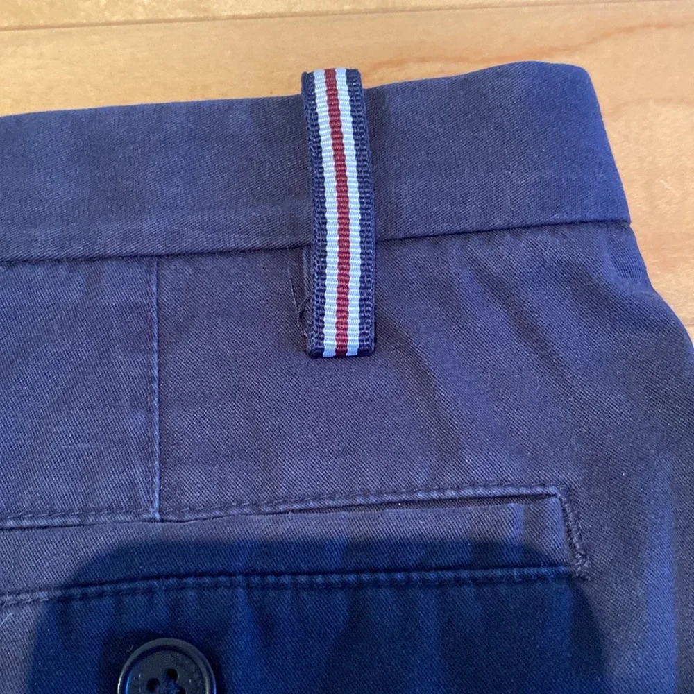 Navy Fred Perry Chino shorts - Picture 3 of 4